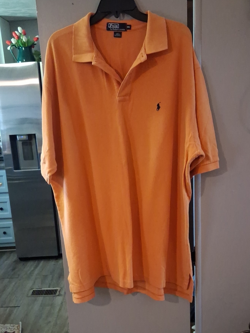 Polo by Ralph Lauren Men’s Bright Orange Short-Sleeve Polo